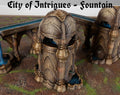 Fountain Aqueduct City of Intrigues Terrain Scenery | Makers Anvil | Roleplaying 3D Printed Fantasy Scenery | Miniature Building TTRPG - 3DPrintDen