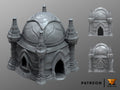 Elven House Terrain Scenery | Makers Anvil | Roleplaying 3D Printed Fantasy Scenery | Miniature Building Terrain TTRPG - 3DPrintDen