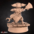 Goblin Monk Miniature | Tabletop RPG Miniature | Bite the Bullet | Roleplaying 3D Printed Fantasy Mini - 3DPrintDen