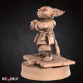 Goblin Monk Miniature | Tabletop RPG Miniature | Bite the Bullet | Roleplaying 3D Printed Fantasy Mini - 3DPrintDen