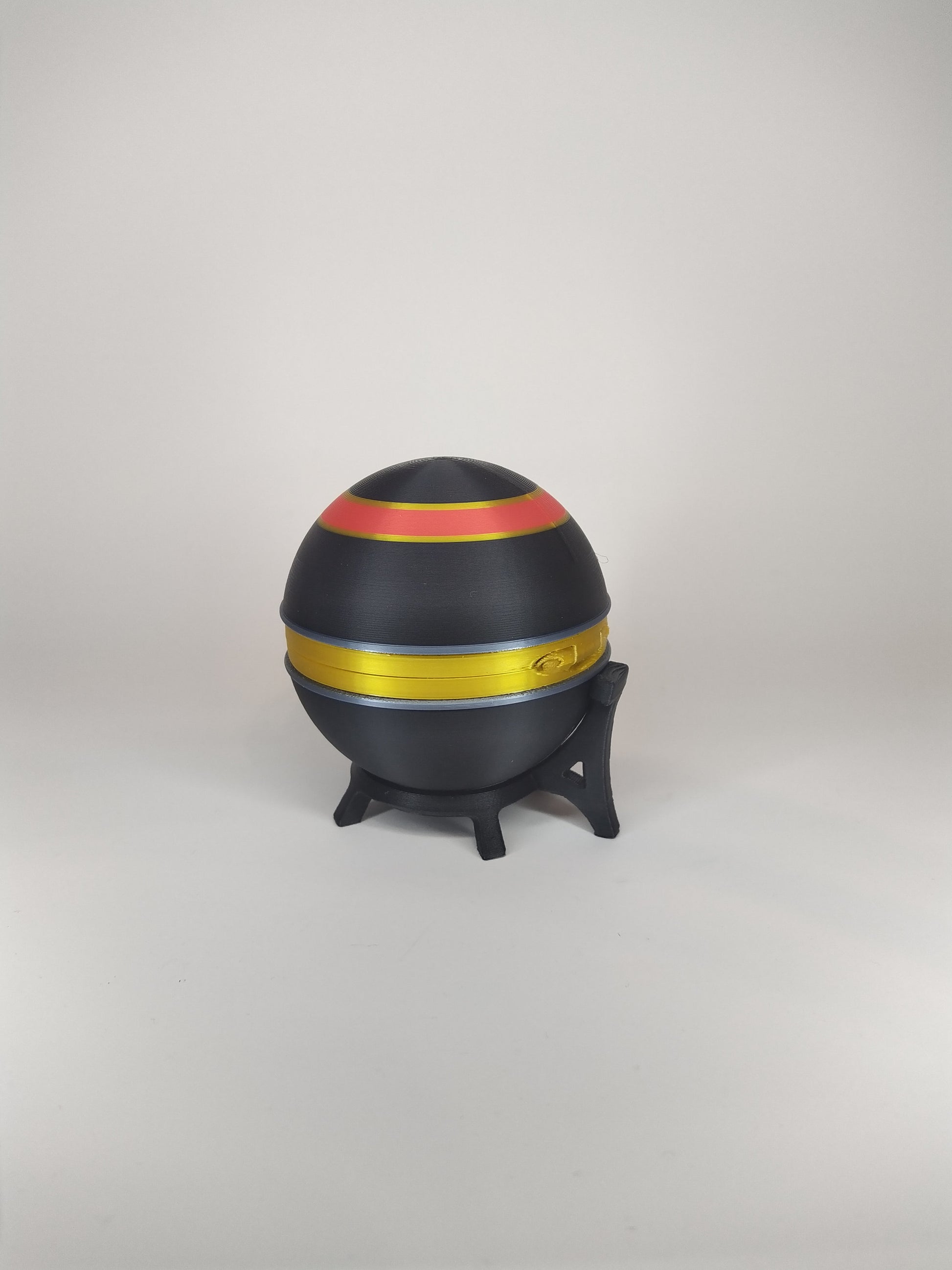 Luxury Ball Replica Prop Switch Game Case Holder Spring Loaded 3D Print