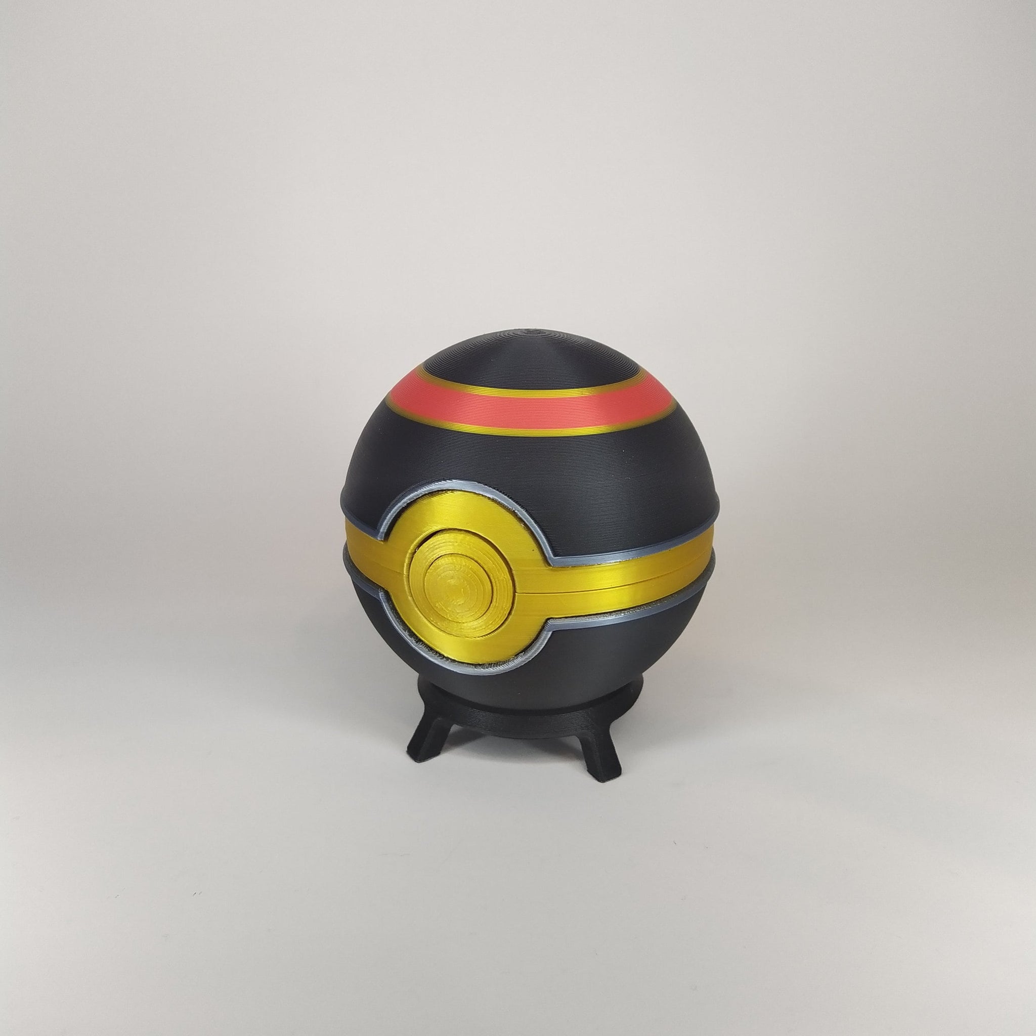 Luxury Ball Replica Prop Switch Game Case Holder Spring Loaded 3D Print