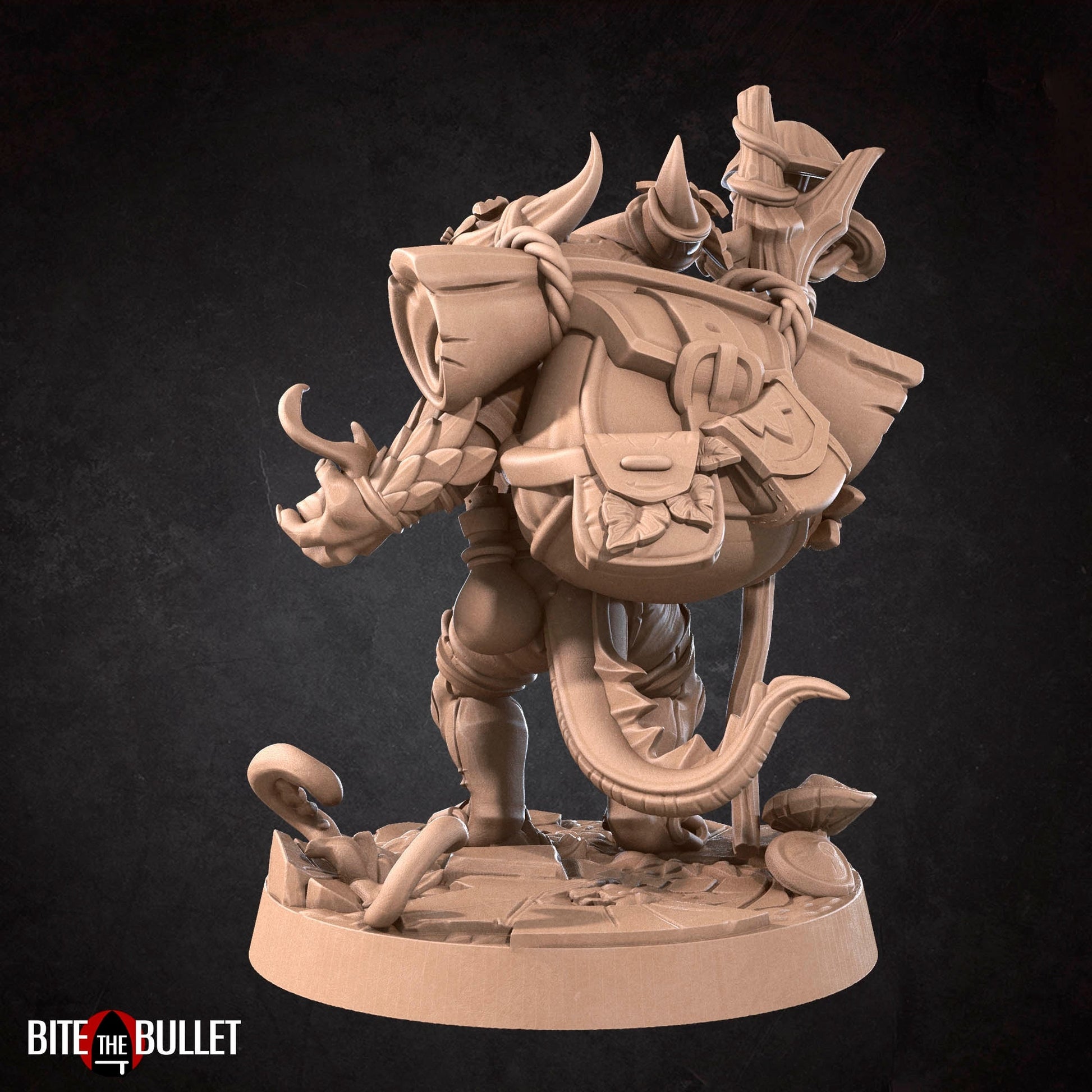 Kobold Druid Miniature | Tabletop RPG Miniature | Bite the Bullet | Roleplaying 3D Printed Fantasy Mini - 3DPrintDen