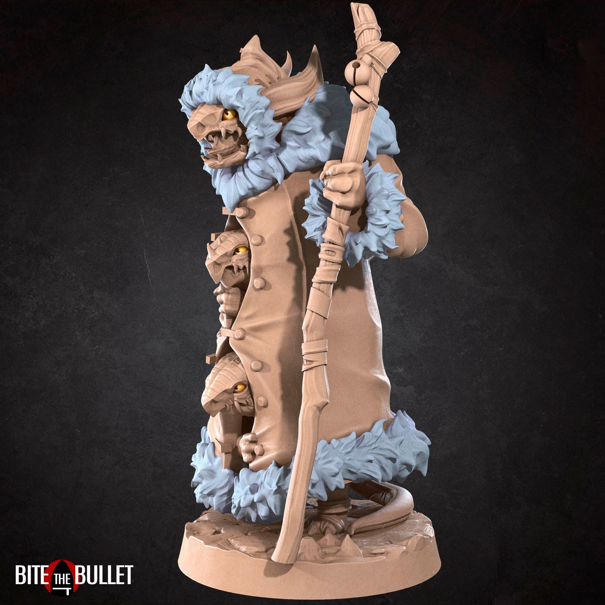 3 Kobolds In a Trench Coat Miniature | Tabletop RPG Miniature | Bite the Bullet | Roleplaying 3D Printed Fantasy Mini - 3DPrintDen