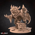 Kobold Warlock Miniature | Tabletop RPG Miniature | Bite the Bullet | Roleplaying 3D Printed Fantasy Mini - 3DPrintDen