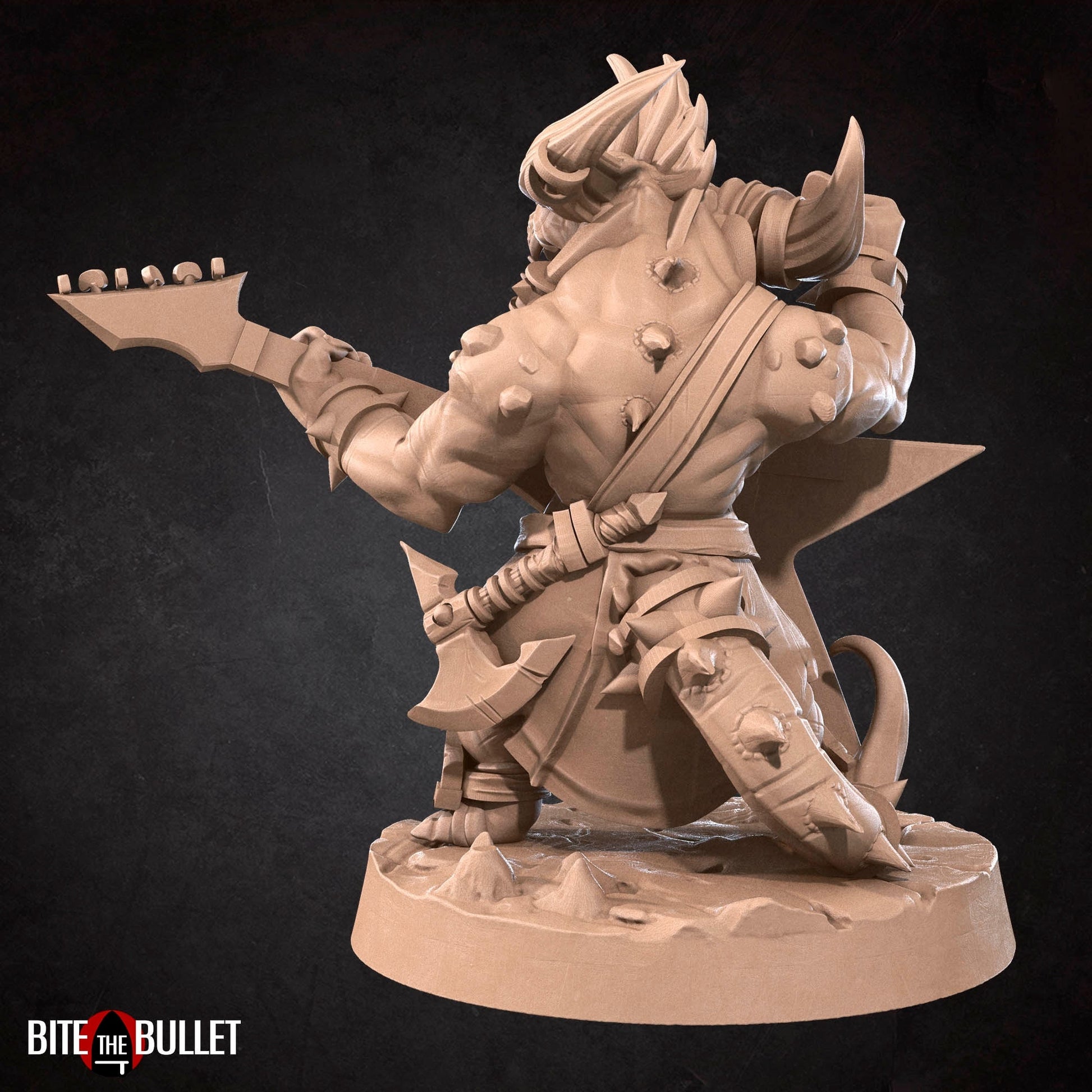 Kobold Bard Miniature | Tabletop RPG Miniature | Bite the Bullet | Roleplaying 3D Printed Fantasy Mini - 3DPrintDen