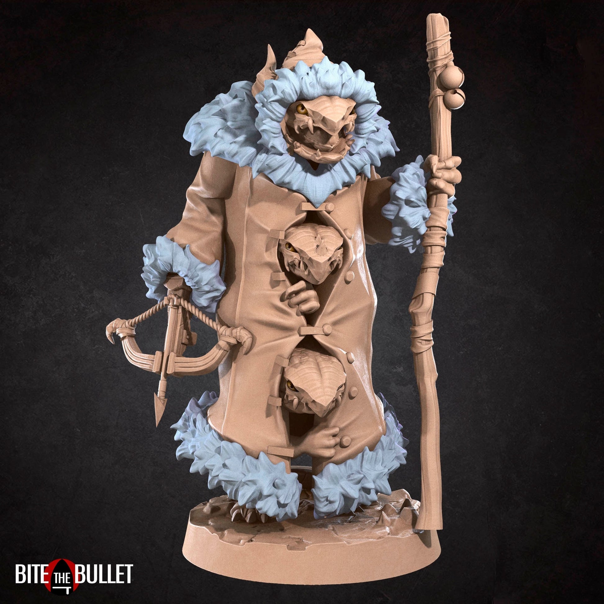 3 Kobolds In a Trench Coat Miniature | Tabletop RPG Miniature | Bite the Bullet | Roleplaying 3D Printed Fantasy Mini - 3DPrintDen