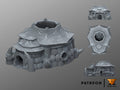 Orc House Terrain Scenery | Makers Anvil | Roleplaying 3D Printed Fantasy Scenery | Miniature Building Terrain TTRPG - 3DPrintDen