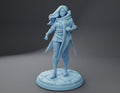 Female Guard Miniature, Synpheena | Twin Goddess Miniatures | Tabletop RPG Miniature | Roleplaying 3D Printed Fantasy Mini - 3DPrintDen