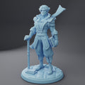 Adventurer Miniature, Van Richter | Twin Goddess Miniatures | Tabletop RPG Miniature | Roleplaying 3D Printed Fantasy Mini - 3DPrintDen