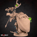 Tabaxi Warlock Miniature | Tabletop RPG Miniature | Bite the Bullet | Roleplaying 3D Printed Fantasy Mini - 3DPrintDen