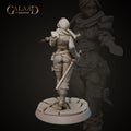 Female Bandit Miniature | Tabletop RPG Miniature | Galaad Miniatures | Roleplaying 3D Printed Fantasy Mini - 3DPrintDen