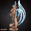 Seraphim of Hope Miniature | Tabletop RPG Miniature | Bite the Bullet | Roleplaying 3D Printed Fantasy Mini - 3DPrintDen