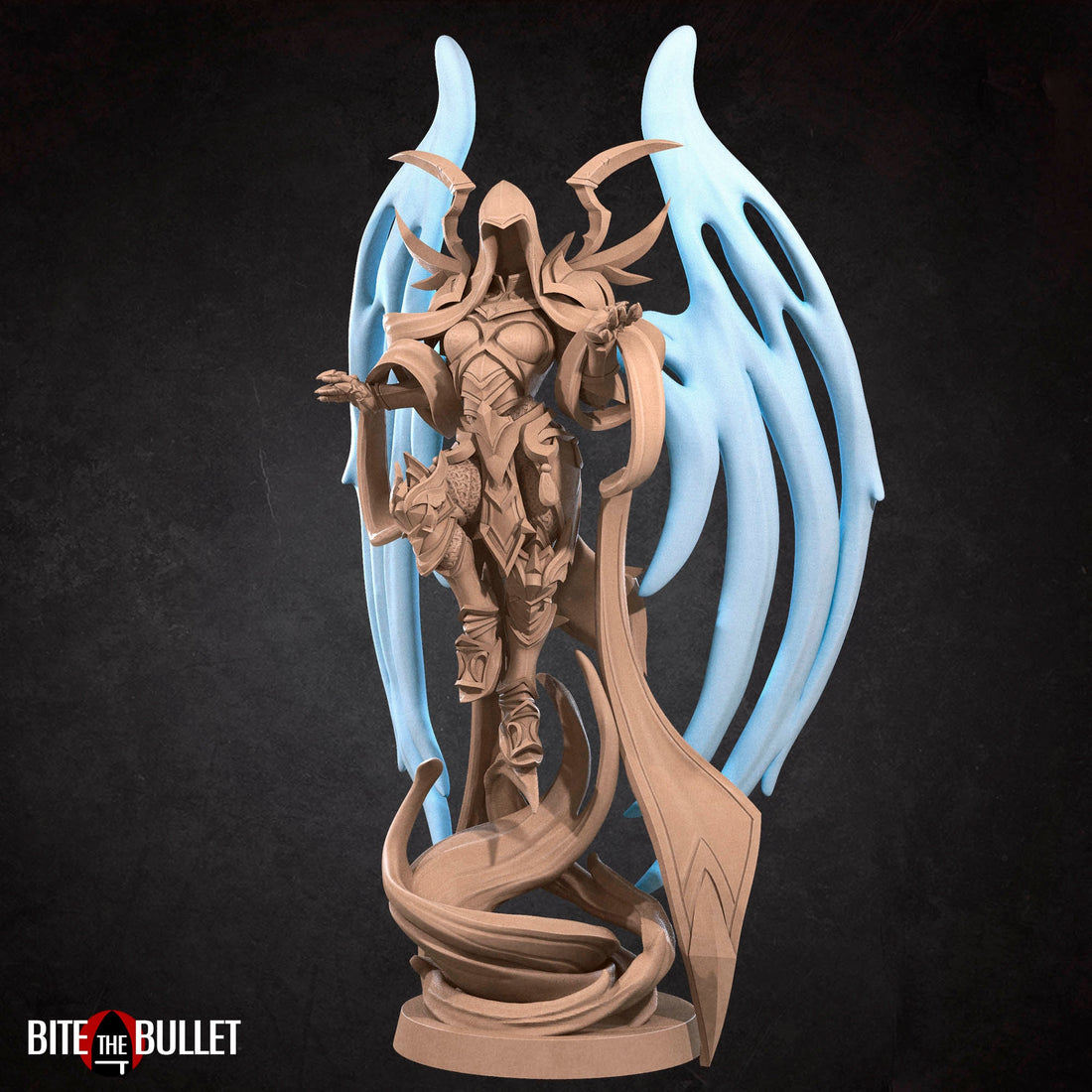 Seraphim of Hope Miniature | Tabletop RPG Miniature | Bite the Bullet | Roleplaying 3D Printed Fantasy Mini - 3DPrintDen