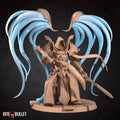 Seraphim of Fate Miniature | Tabletop RPG Miniature | Bite the Bullet | Roleplaying 3D Printed Fantasy Mini - 3DPrintDen