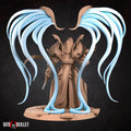 Seraphim of Fate Miniature | Tabletop RPG Miniature | Bite the Bullet | Roleplaying 3D Printed Fantasy Mini - 3DPrintDen