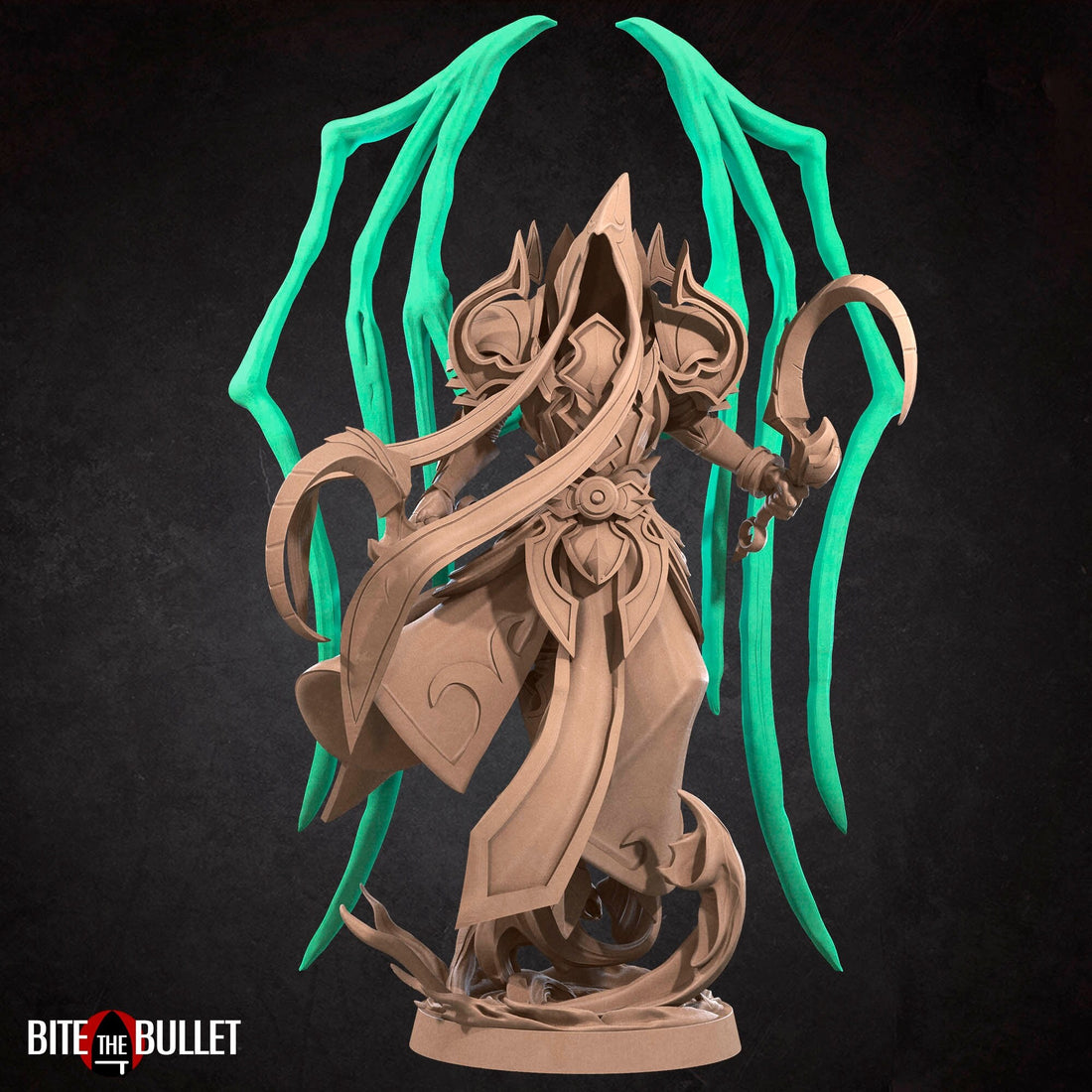 Seraphim of Wisdom Miniature | Tabletop RPG Miniature | Bite the Bullet | Roleplaying 3D Printed Fantasy Mini - 3DPrintDen