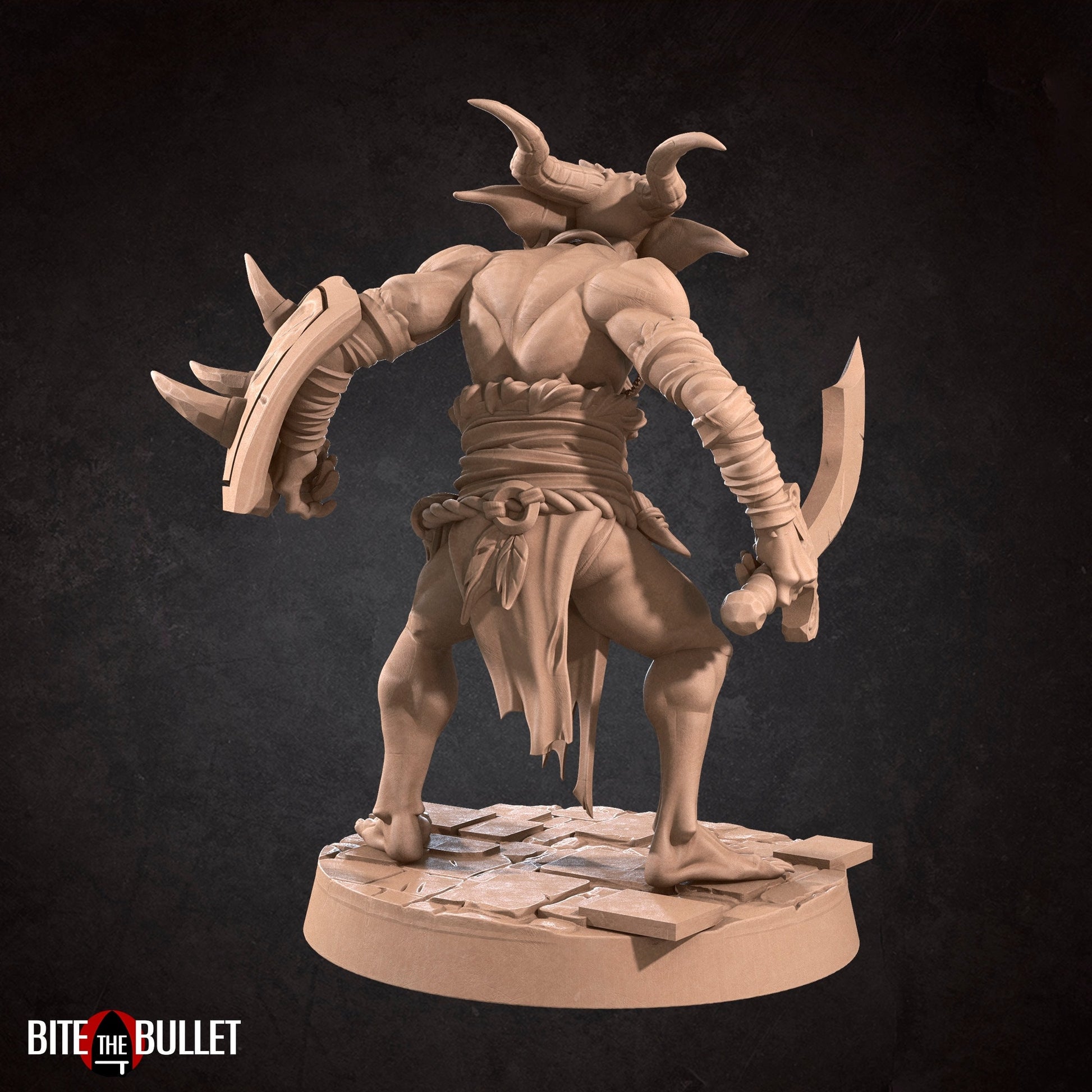 Fallen Imp Miniature | Tabletop RPG Miniature | Bite the Bullet | Roleplaying 3D Printed Fantasy Mini - 3DPrintDen