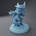 Foxgirl Deputy Miniature, Lucille | Twin Goddess Miniatures | Tabletop RPG Miniature | Roleplaying 3D Printed Fantasy Mini - 3DPrintDen