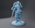 Cowboy Samurai Miniature | Twin Goddess Miniatures | Tabletop RPG Miniature | Roleplaying 3D Printed Fantasy Mini - 3DPrintDen