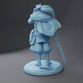 Cowboy Samurai Miniature | Twin Goddess Miniatures | Tabletop RPG Miniature | Roleplaying 3D Printed Fantasy Mini - 3DPrintDen