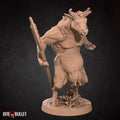 Hell Bovine Miniature | Tabletop RPG Miniature | Bite the Bullet | Roleplaying 3D Printed Fantasy Mini - 3DPrintDen