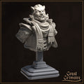 Catfolk Bust | Tabletop RPG Miniature | Great Grimoire | Roleplaying 3D Printed Fantasy Mini - 3DPrintDen