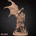 Betrayer Demon Miniature | Tabletop RPG Miniature | Bite the Bullet | Roleplaying 3D Printed Fantasy Mini - 3DPrintDen