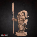 Satyr Leader Miniature | Tabletop RPG Miniature | Bite the Bullet | Roleplaying 3D Printed Fantasy Mini - 3DPrintDen