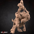 Satyr Shaman Miniature | Tabletop RPG Miniature | Bite the Bullet | Roleplaying 3D Printed Fantasy Mini - 3DPrintDen