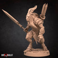 Satyr Warrior Miniature | Tabletop RPG Miniature | Bite the Bullet | Roleplaying 3D Printed Fantasy Mini - 3DPrintDen