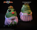 Frogfolk Princess Miniature | Tabletop RPG Miniature | Epic 'N' Stuff | Roleplaying 3D Printed Fantasy Mini - 3DPrintDen