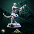 Lizardfolk Warrior Miniature | Tabletop RPG Miniature | White Werewolf Tavern | Roleplaying 3D Printed Fantasy Mini - 3DPrintDen