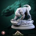 Lizard Miniature | Tabletop RPG Miniature | White Werewolf Tavern | Roleplaying 3D Printed Fantasy Mini - 3DPrintDen