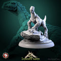 Lizard Miniature | Tabletop RPG Miniature | White Werewolf Tavern | Roleplaying 3D Printed Fantasy Mini - 3DPrintDen