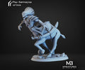 Desert Centaur Miniature | Tabletop RPG Miniature | Miniatures Blueprint | Roleplaying 3D Printed Fantasy Mini - 3DPrintDen