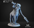 Desert Centaur Miniature | Tabletop RPG Miniature | Miniatures Blueprint | Roleplaying 3D Printed Fantasy Mini - 3DPrintDen