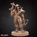 Female Demon Hunter Miniature | Tabletop RPG Miniature | Bite the Bullet | Roleplaying 3D Printed Fantasy Mini - 3DPrintDen