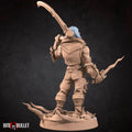 Necromancer Miniature | Tabletop RPG Miniature | Bite the Bullet | Roleplaying 3D Printed Fantasy Mini - 3DPrintDen