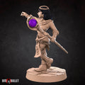 Female Sorcerer Miniature | Tabletop RPG Miniature | Bite the Bullet | Roleplaying 3D Printed Fantasy Mini - 3DPrintDen