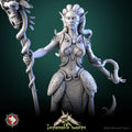 Swamp Witch Miniature, Klooh-Klooph | Tabletop RPG Miniature | White Werewolf Tavern | Roleplaying 3D Printed Fantasy Mini - 3DPrintDen