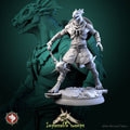 Lizardfolk Warrior Miniature | Tabletop RPG Miniature | White Werewolf Tavern | Roleplaying 3D Printed Fantasy Mini - 3DPrintDen