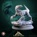 Lizard Miniature | Tabletop RPG Miniature | White Werewolf Tavern | Roleplaying 3D Printed Fantasy Mini - 3DPrintDen