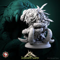 Swamp Monster Miniature | Tabletop RPG Miniature | White Werewolf Tavern | Roleplaying 3D Printed Fantasy Mini - 3DPrintDen