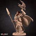 Druid Miniature | Tabletop RPG Miniature | Bite the Bullet | Roleplaying 3D Printed Fantasy Mini - 3DPrintDen