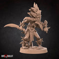 Witch Doctor Miniature | Tabletop RPG Miniature | Bite the Bullet | Roleplaying 3D Printed Fantasy Mini - 3DPrintDen