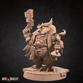 Owlfolk Artificer Miniature | Tabletop RPG Miniature | Bite the Bullet | Roleplaying 3D Printed Fantasy Mini - 3DPrintDen