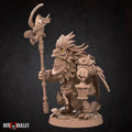 Owlfolk Druid Miniature | Tabletop RPG Miniature | Bite the Bullet | Roleplaying 3D Printed Fantasy Mini - 3DPrintDen