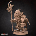 Owlfolk Druid Miniature | Tabletop RPG Miniature | Bite the Bullet | Roleplaying 3D Printed Fantasy Mini - 3DPrintDen