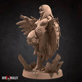 Female Aarakocra Miniature | Tabletop RPG Miniature | Bite the Bullet | Roleplaying 3D Printed Fantasy Mini - 3DPrintDen